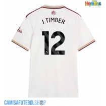 Camisa de time de futebol Arsenal Jurrien Timber #12 Replicas 3º Equipamento 2025-26 Manga Curta